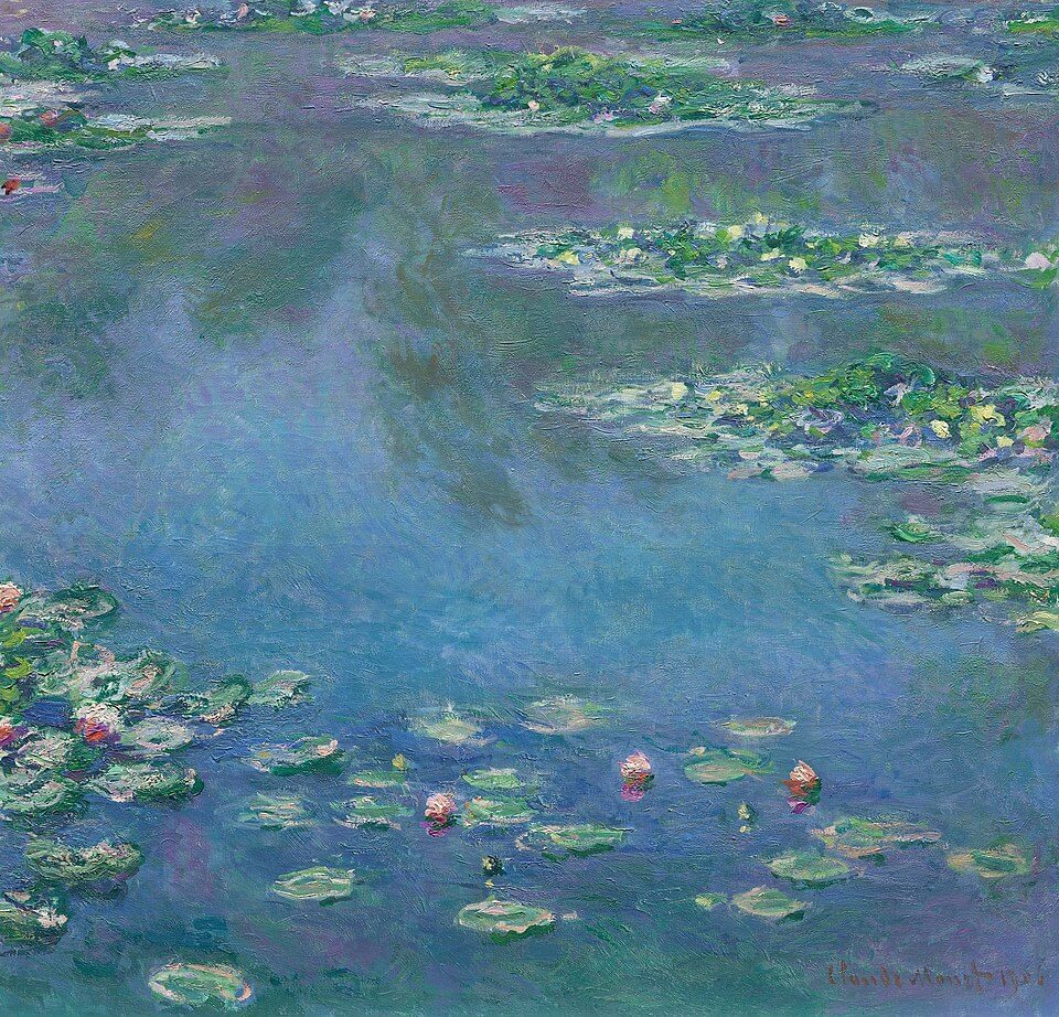 클로드 모네, 수련, 1906년
